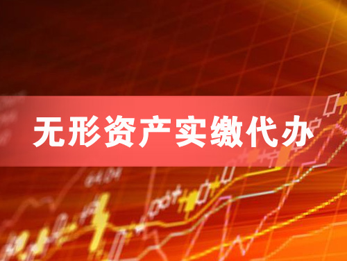 乐昌无形资产实缴资本代办